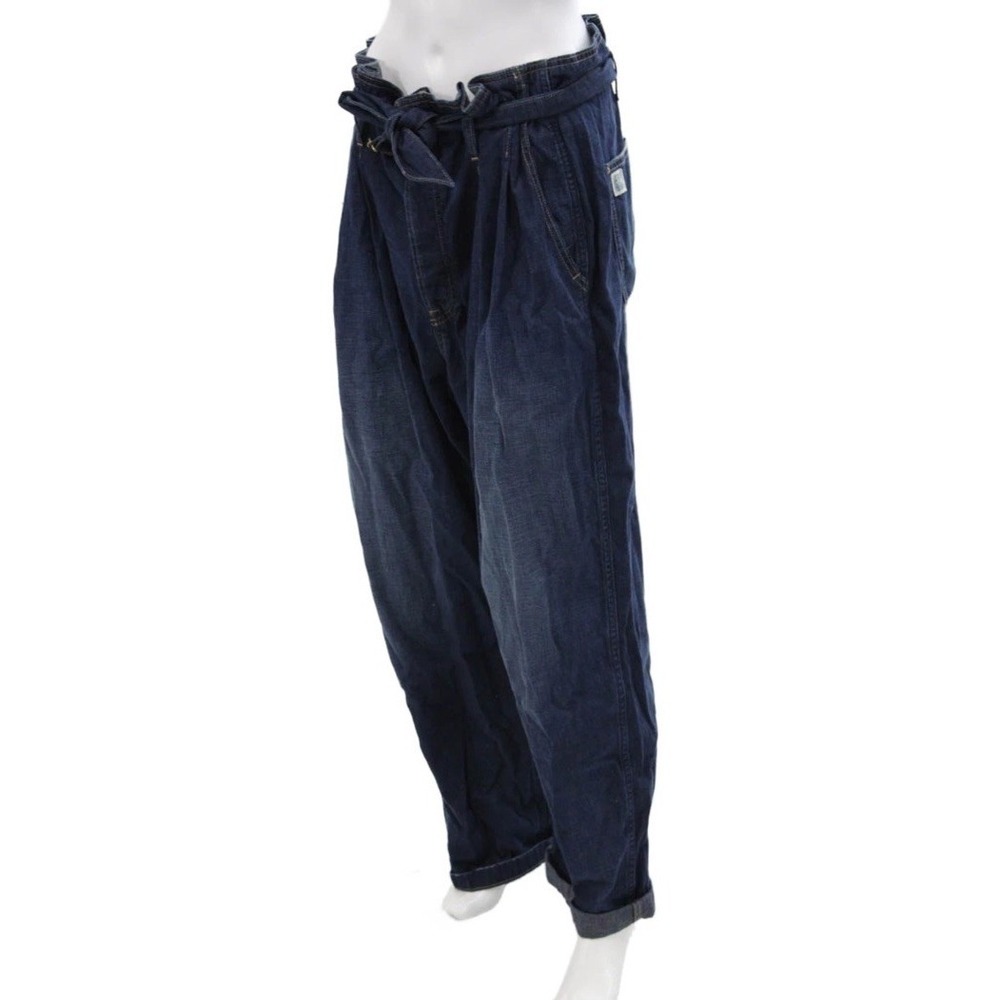 Polo Ralph Lauren Paper Bag Jeans Denim Size 33 New Blue